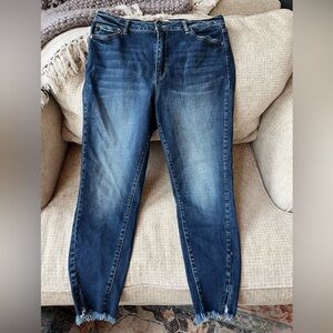 KanCan Dark Wash Ankle Jeans